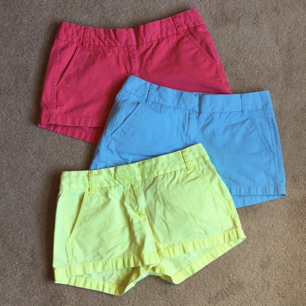 JCREW 3 shorts bundle